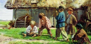 «Во что играли дети в XIX веке» (2020 год)