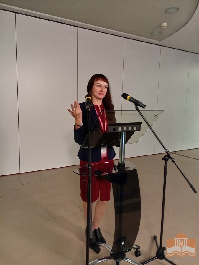 О.В. Видута – заведующий информационно-справочным отделом, руководитель регионального центра Президентской библиотеки в Карелии