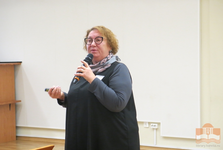 Слово директору Национальной библиотеки Карелии Марине Викторовне Никишиной