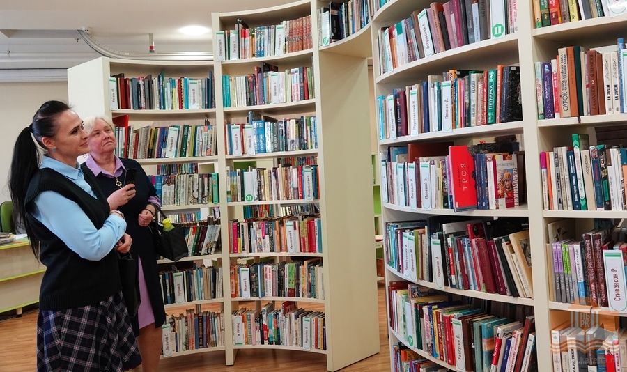 Преподаватели школы №33 г. Петрозаводска в Национальной библиотеке Карелии