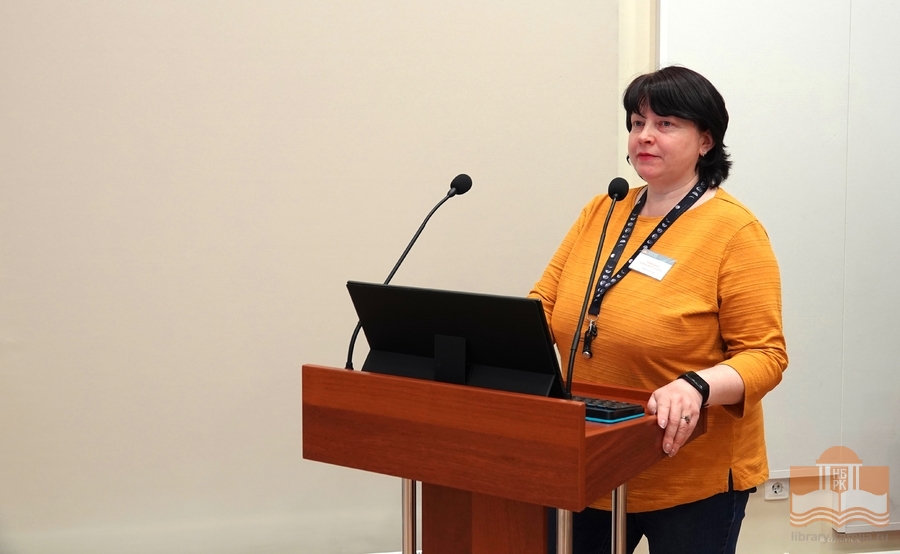 Елена Борецкая главный библиограф информационно-справочного отдела