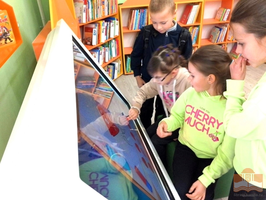 Открытие модельной библиотеки нового поколения в поселке Найстенъярви