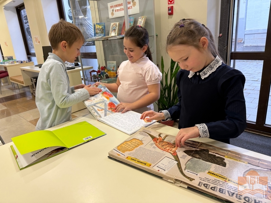 Экскурсия в Национальную библиотеку 2 класса Деревянской средней школы № 9