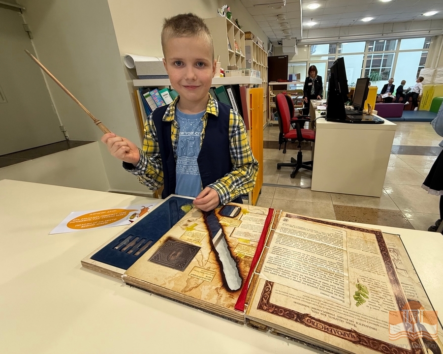 Экскурсия в Национальную библиотеку 2 класса Деревянской средней школы № 9