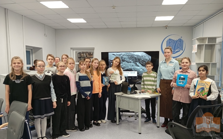 Участники просветительской программы «Приключения в сети: как не попасть в ловушку»