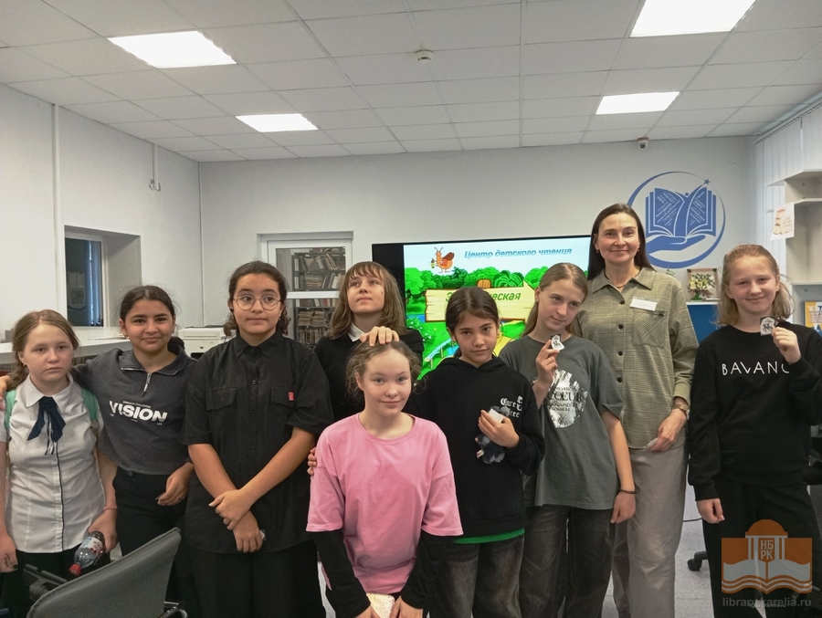 Участники просветительской программы «Экологическая тропа»