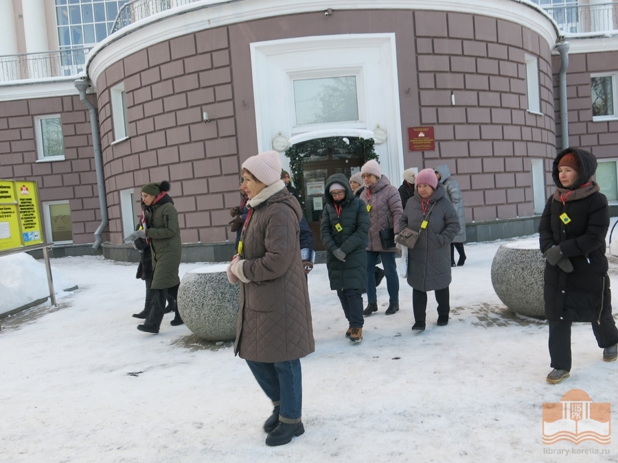 На прогулке «Новогодний Петрозаводск»