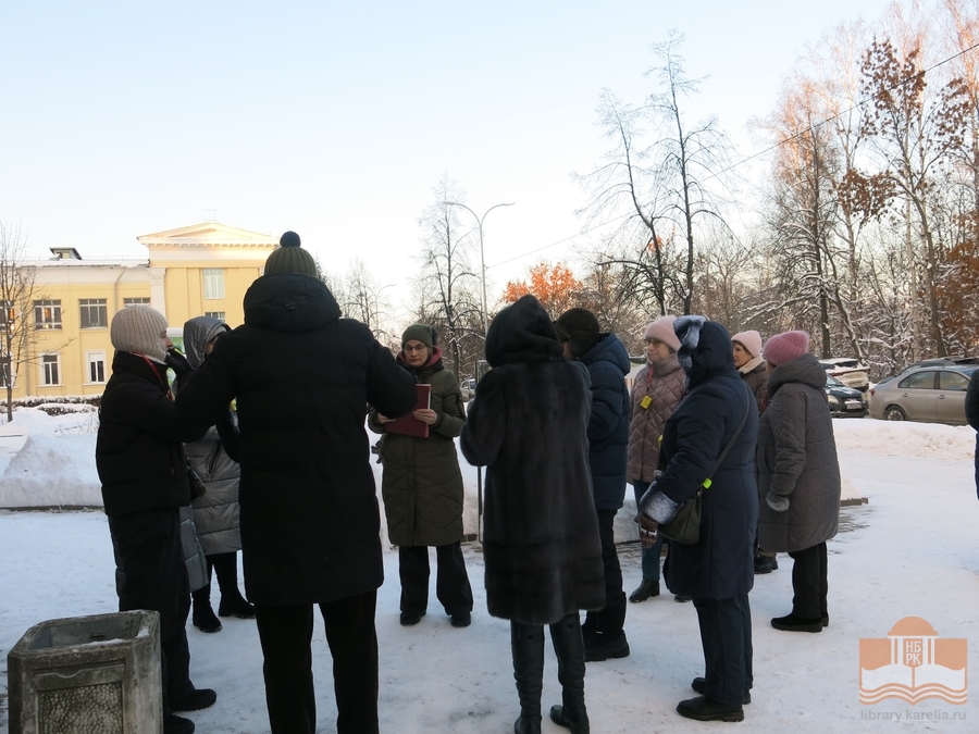На прогулке «Новогодний Петрозаводск»