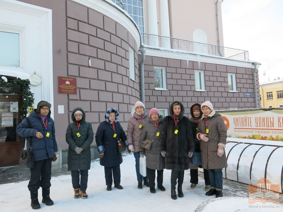 На прогулке «Новогодний Петрозаводск»