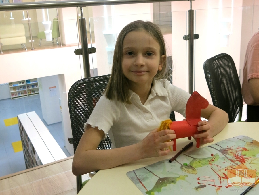 На творческой программе «Символ года - Красная Огненная Лошадь»