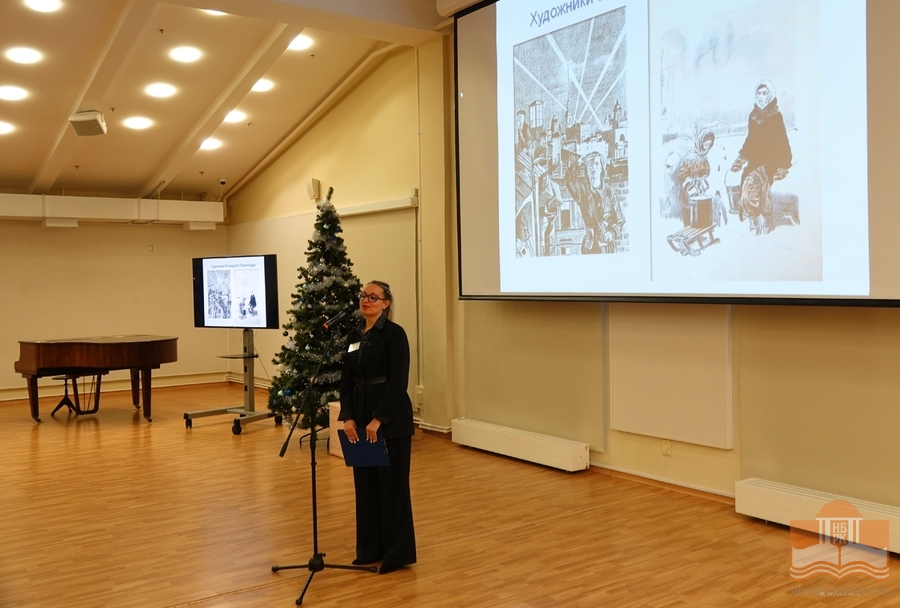 Программу проекта «Русский музей: виртуальный филиал»: «Художники блокадного Ленинграда» ведет Светлана Харина