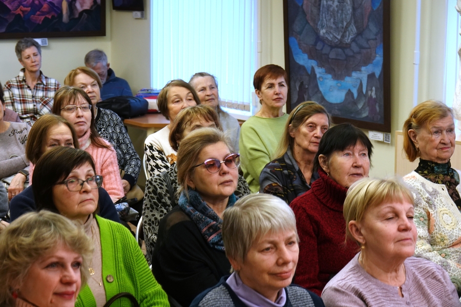 На встрече проекта «Русский музей: виртуальный филиал», посвященной Архипу Куинджи