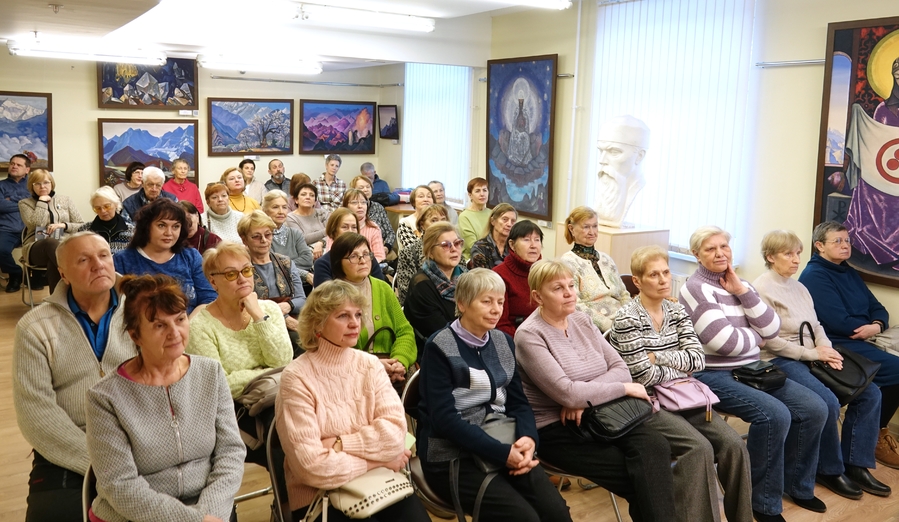 На встрече проекта «Русский музей: виртуальный филиал», посвященной Архипу Куинджи