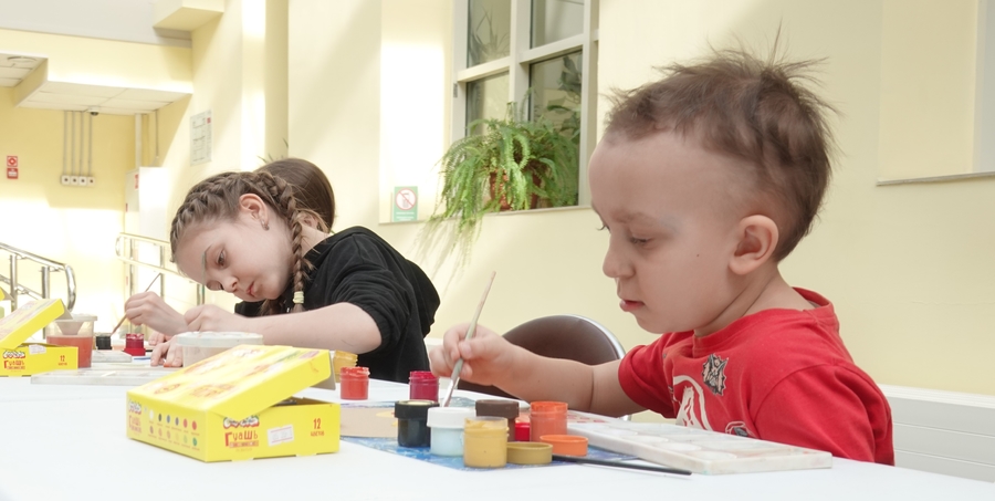 Участники программы «Сказки и картинки: кулинарный шедевр»