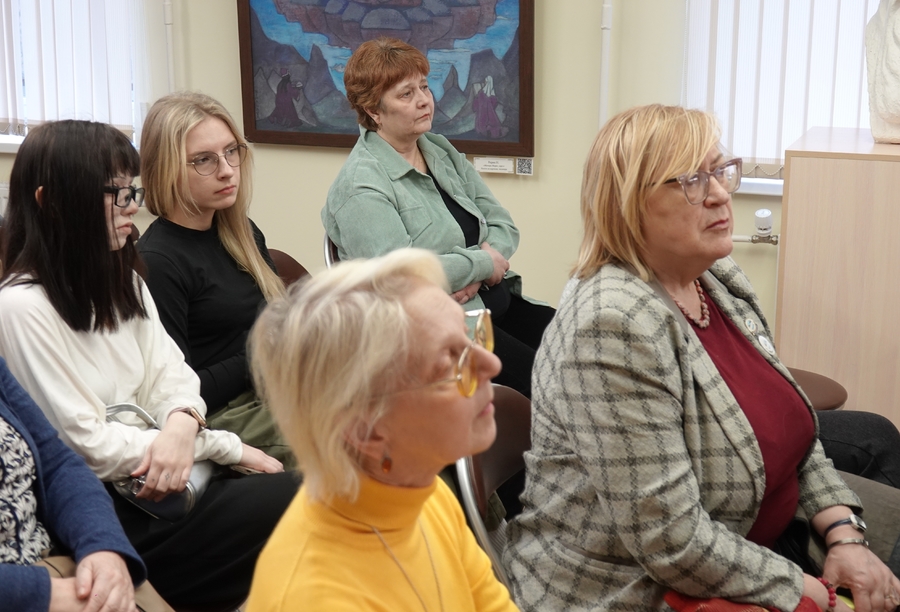 На просветительской программе «Живое народное слово»