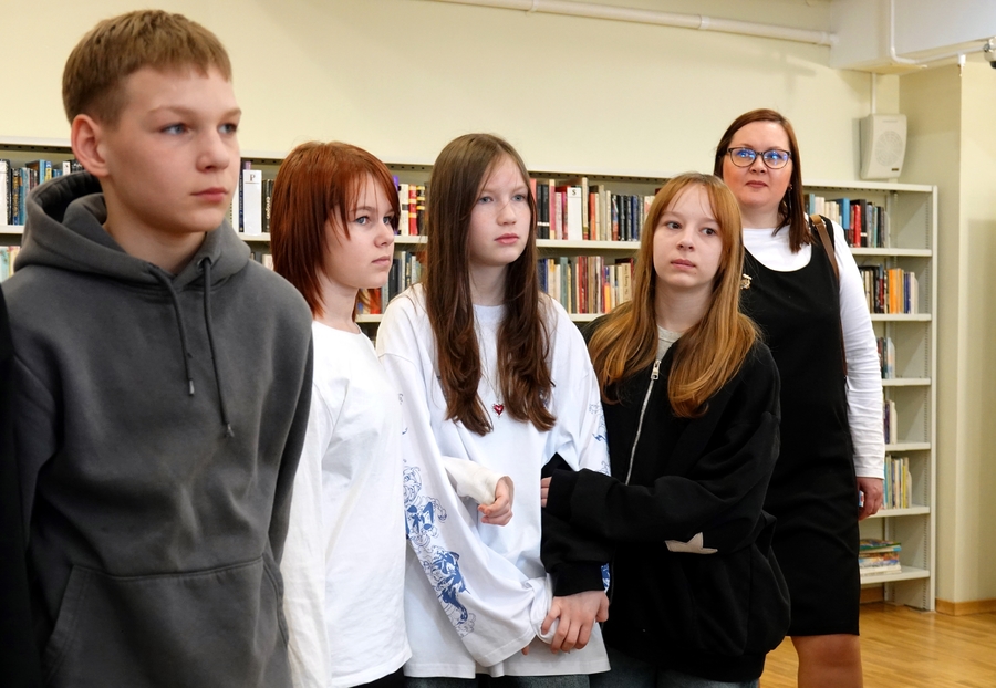 Национальную библиотеку Карелии посетили пятиклассники Петрозаводской школы № 48