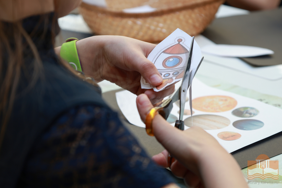 На просветительской программе «Русский музей – детям». Дорога в Космос!»