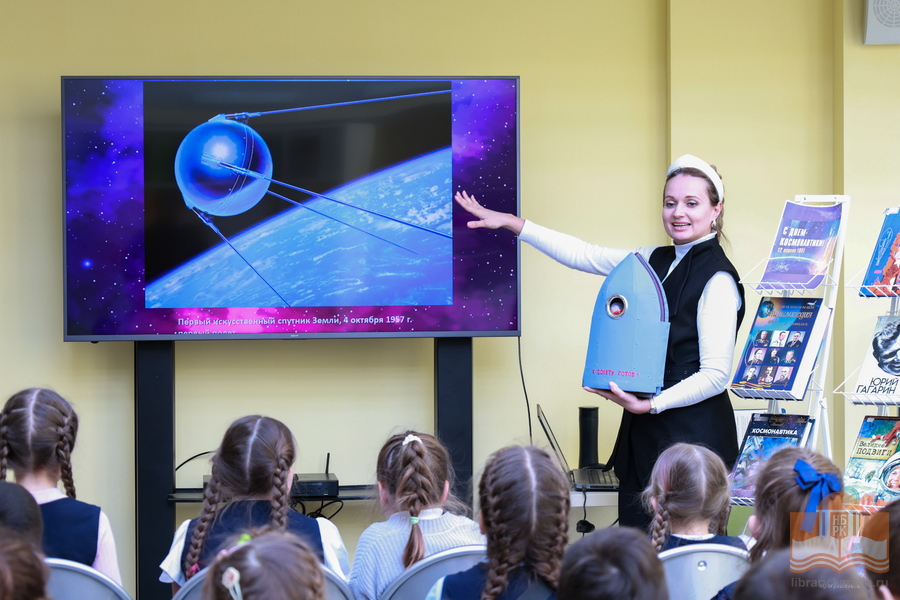 На просветительской программе «Русский музей – детям». «Дорога в Космос!»