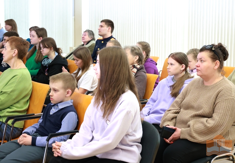 На встрече проекта «Я к Вам пишу…Письма великих людей», посвященной фронтовым письмам