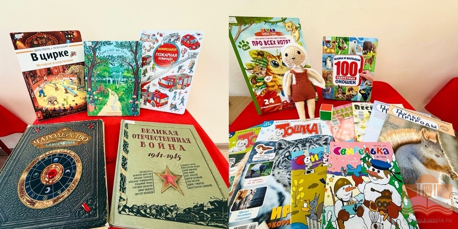 Книги из фондов Национальной библиотеки