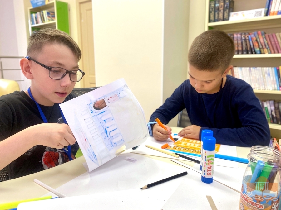 На летней программе «Петербургская сказка: эрмиты»